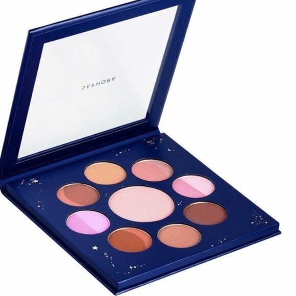 Sephora Moon Phase Face Blush Highlighter Bronzer Palette - Picture 2 of 6